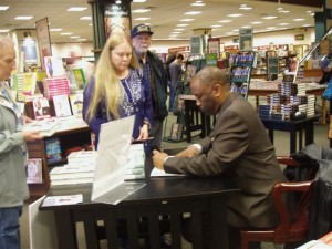 Book signing at Barnes and Noble