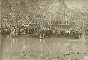 1890s Baptism in Cedar Hill, TN